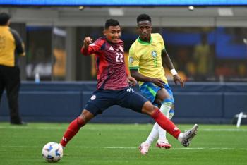 Copa Am&eacute;rica | Brasil y Vinicius tropiezan ante una aguerrida Costa Rica