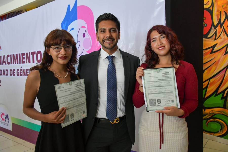 Realizan campaña de rectificación gratuita de acta de nacimiento por reconocimiento de identidad de género