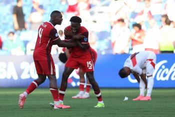 Canad&aacute; hunde a Per&uacute; con su primera victoria en una Copa Am&eacute;rica
