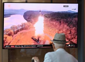Corea del Norte dispara misil bal&iacute;stico al mar, seg&uacute;n el ej&eacute;rcito surcoreano