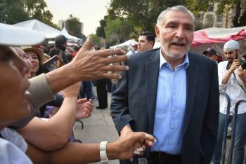 Claudia Sheinbaum discute reforma al poder judicial con Ad&aacute;n Augusto Y Mario Delgado