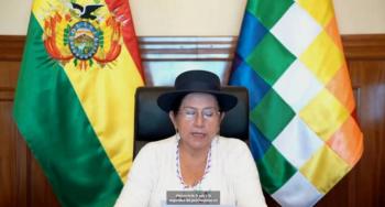 Ministra de Relaciones Exteriores de Bolivia denuncia intento de golpe de Estado ante la comunidad internacional