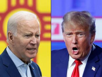 El debate Biden-Trump, sin p&uacute;blico y con micr&oacute;fonos silenciados