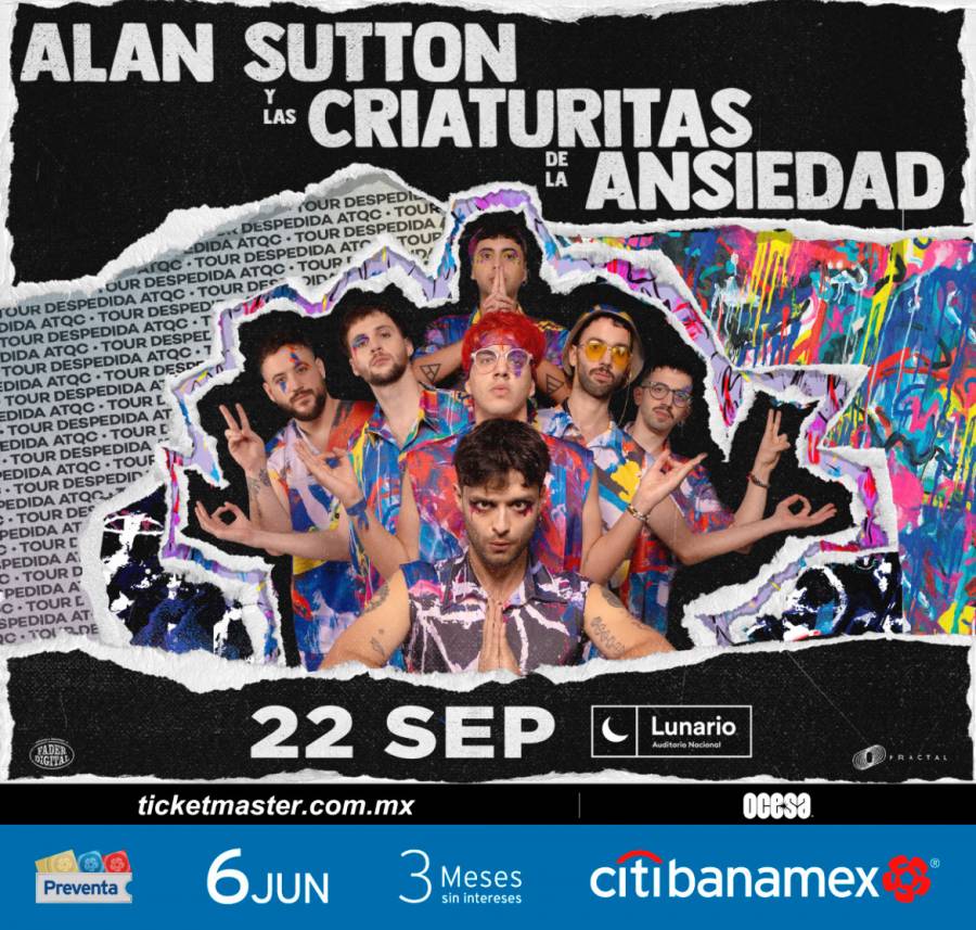Alan Sutton y Las Criaturitas de la Ansiedad en el Lunario