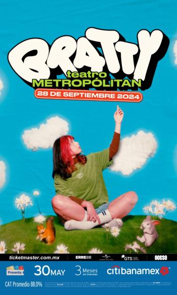 Bratty conquistará México con dos shows imperdibles