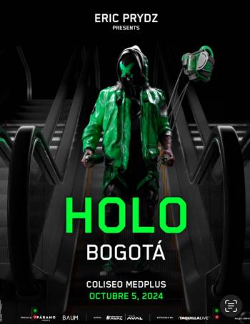 Eric Prydz trae por primera vez a Colombia HOLO