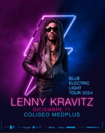 Lenny Kravitz anuncia su regreso a Colombia en un único concierto