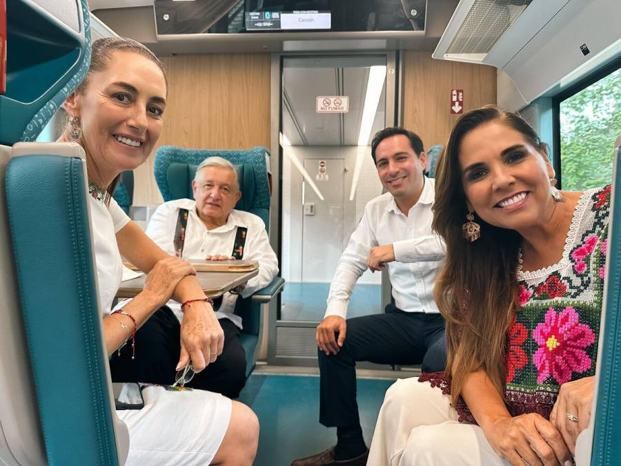Tren Maya tendrá inversión para ser unidad de carga: Claudia Sheinbaum