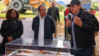 Construcciones modulares sirven para solucionar ya los problemas de educaci&oacute;n y salud, dice Petro