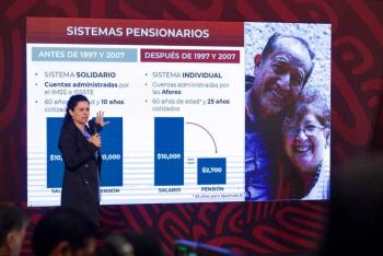 Hoy inicia la entrega de complementos solitarios de pensiones: Luisa Mar&iacute;a Alcalde