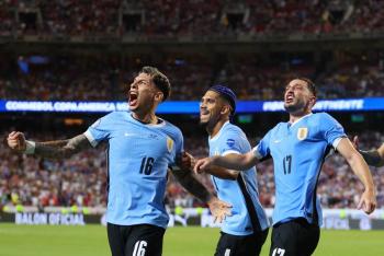 Uruguay elimina al anfitri&oacute;n EEUU en la Copa Am&eacute;rica y avanza con paso perfecto