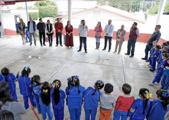Fortalece GEM infraestructura educativa; invertir&aacute; 7.2 mdp en Valle de Bravo