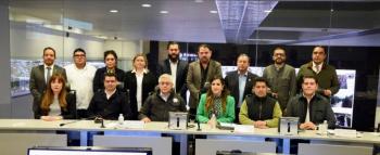 Se re&uacute;nen Secretario de Seguridad y Secretaria de Desarrollo Econ&oacute;mico con integrantes de Centrales de Abasto y de CANACO