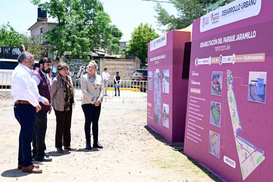 Delfina Gómez pone en marcha Programa de Obra Pública 2024 con una inversión superior a mil 500 mdp