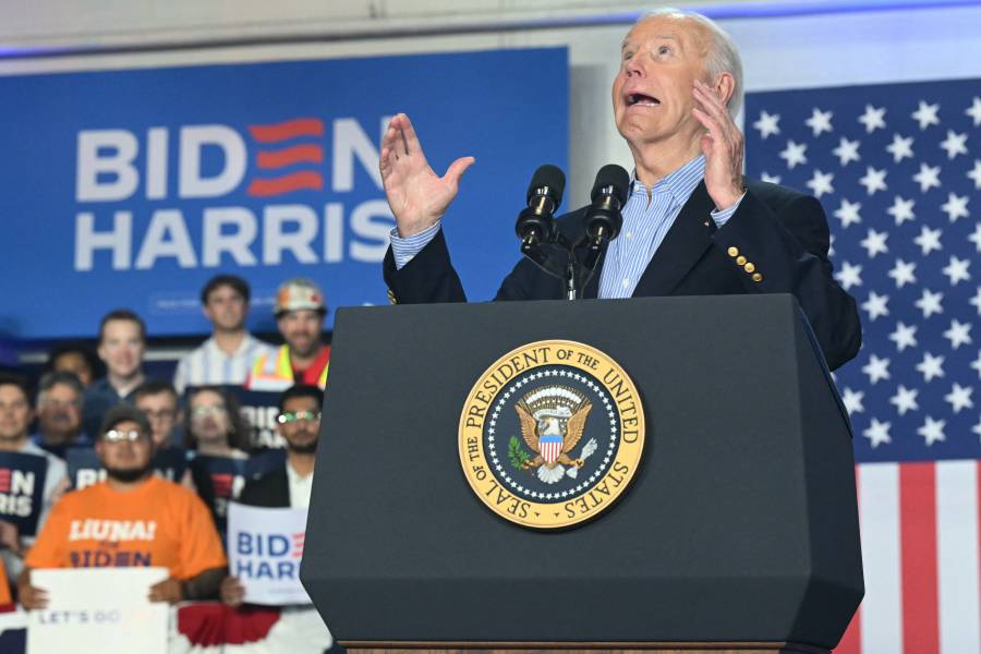 Biden se muestra preocupado por el duelo televisivo con estr&eacute;s y desfase horario
