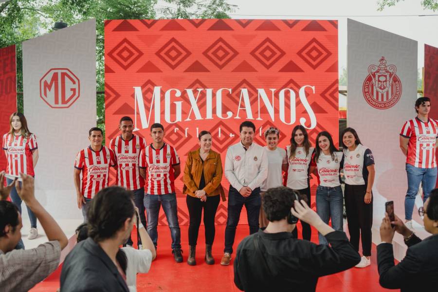 Las Chivas y MG México Presentaron el Nuevo Jersey Oficial Bajo el Lema “MGxicanos con Pasión”