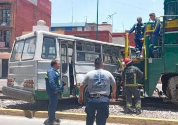 VIDEO: Micro se impacta con 