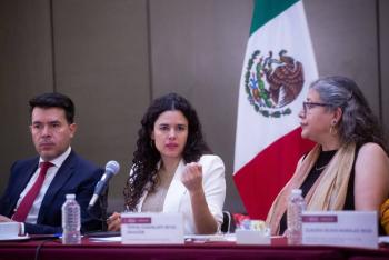 De cara al cierre de la primera fase de la 4T, fundamental la agenda de derechos humanos: Luisa Mar&iacute;a Alcalde