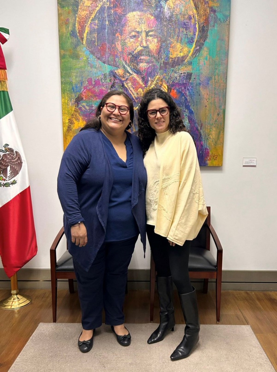 Citlalli Hernández y Luisa María Alcalde se reúnen tras declinación de aspiraciones a la presidencia de Morena