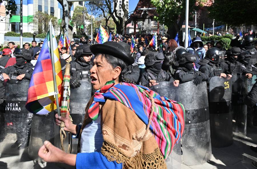 Seguidores de Evo Morales y del presidente Luis Arce chocan en Bolivia