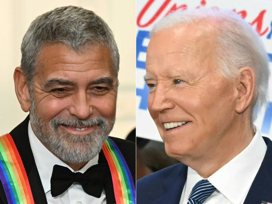 Biden se enfrenta a las dudas sobre su partido y la derrota de George Clooney