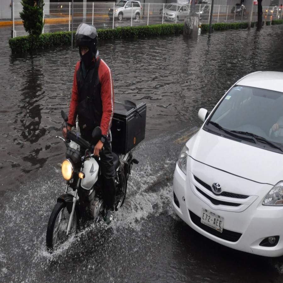 Estragos tras fuertes lluvias en la CDMX