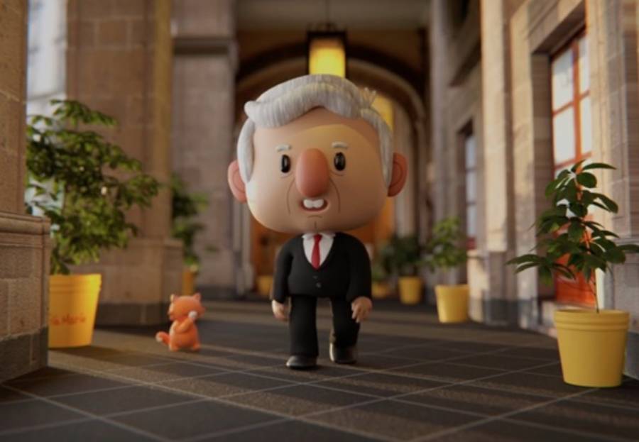 AMLO estrena intro animada para último tramo de las mañaneras