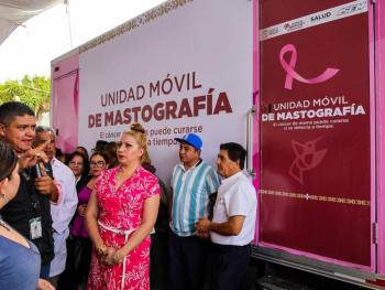 En la lucha contra el c&aacute;ncer de mama, la Secretar&iacute;a de Salud del Edomex realiza Jornadas de Mastograf&iacute;as en Ecatepec