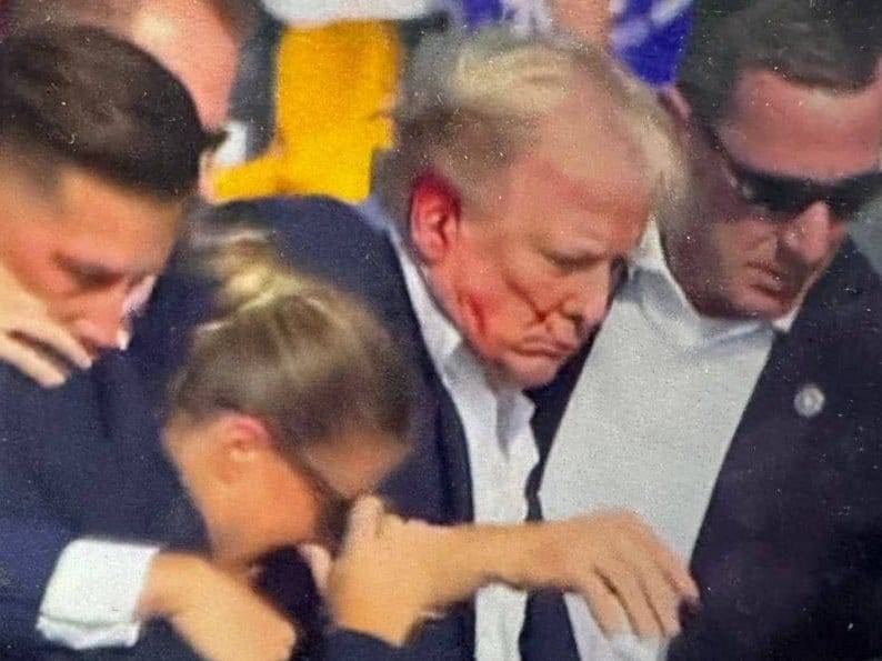 Biden se congratula que Trump esté a salvo