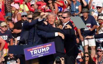 Trump evacuado de mitin en Pensilvania tras escucharse disparos
