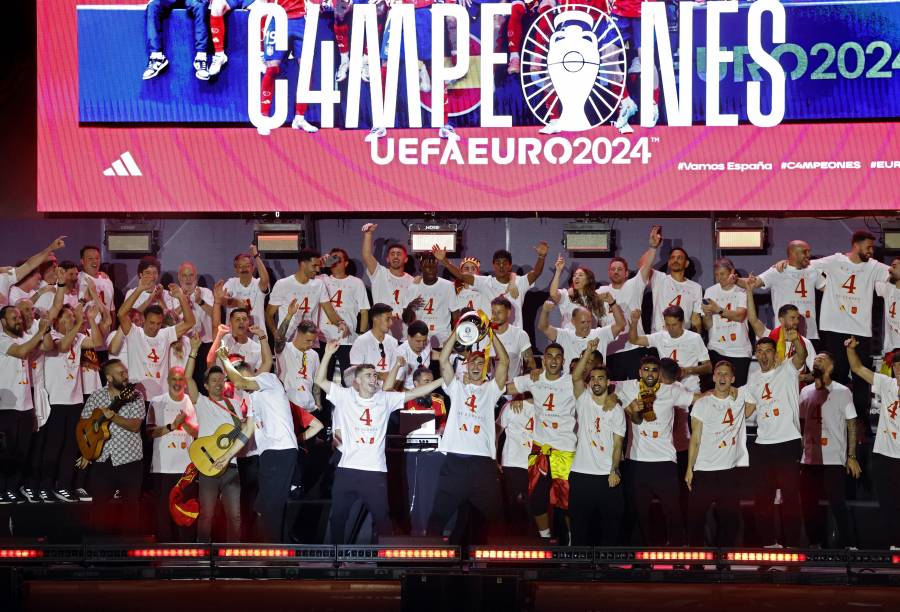 Madrid vibra con la selección española triunfadora en la Eurocopa