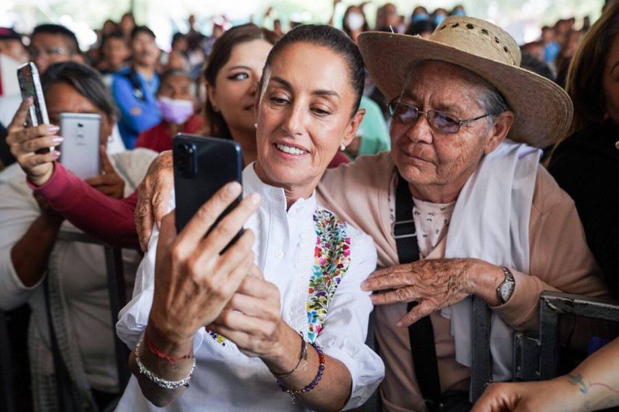 Impulsa Morena pensiones para mujeres de 60 a 64 años que propone Sheinbaum