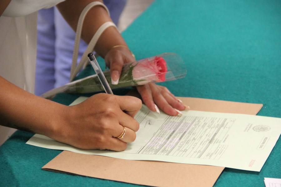 Celebra Registro Civil matrimonios, registro de nacimientos y reconocimientos en la penitenciaría de la CDMX