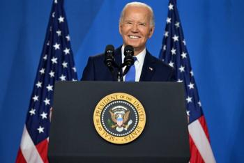 Conferencia de Biden en cumbre de la OTAN atrajo a m&aacute;s audiencia que los &Oacute;scar