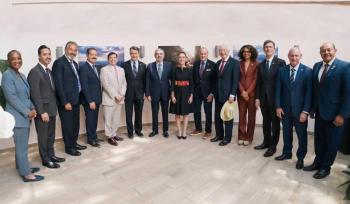 Sheinbaum se re&uacute;ne con Ken Salazar y congresistas de EEUU