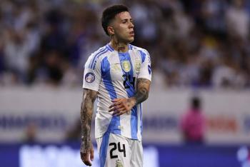 Enzo Fern&aacute;ndez se disculpa por cantos tras victoria de Argentina en Copa Am&eacute;rica