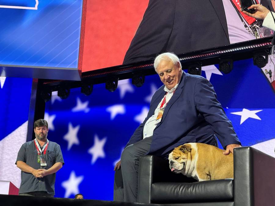 La sorpresa de la convención republicana: Babydog roba el protagonismo