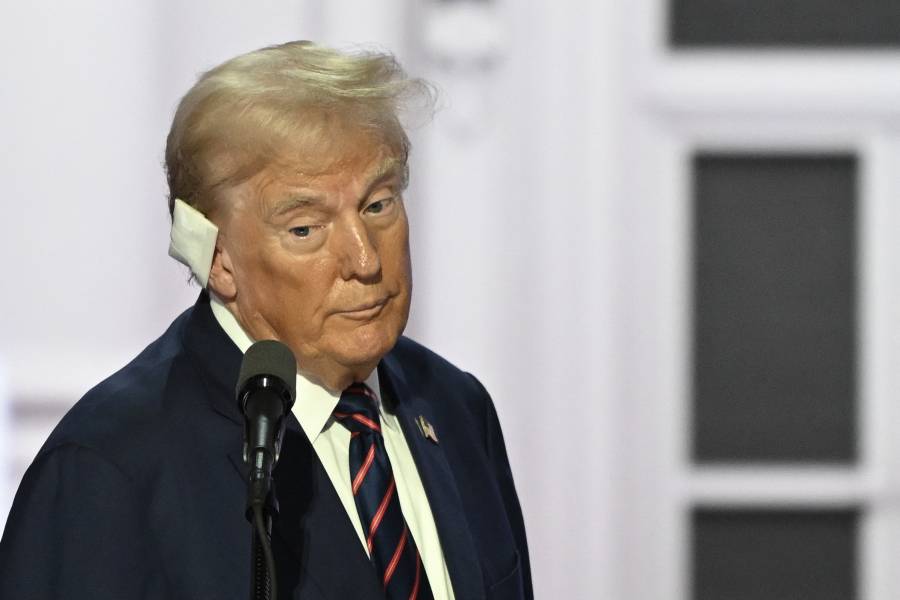 Tras atentado contra Trump, se vuelve tendencia vendarse las oreja