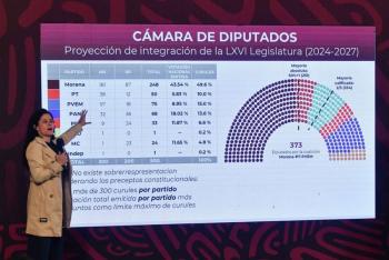 ¿En M&eacute;xico hay sobrerrepresentaci&oacute;n? Segob explica c&oacute;mo funciona criterio en el Congreso