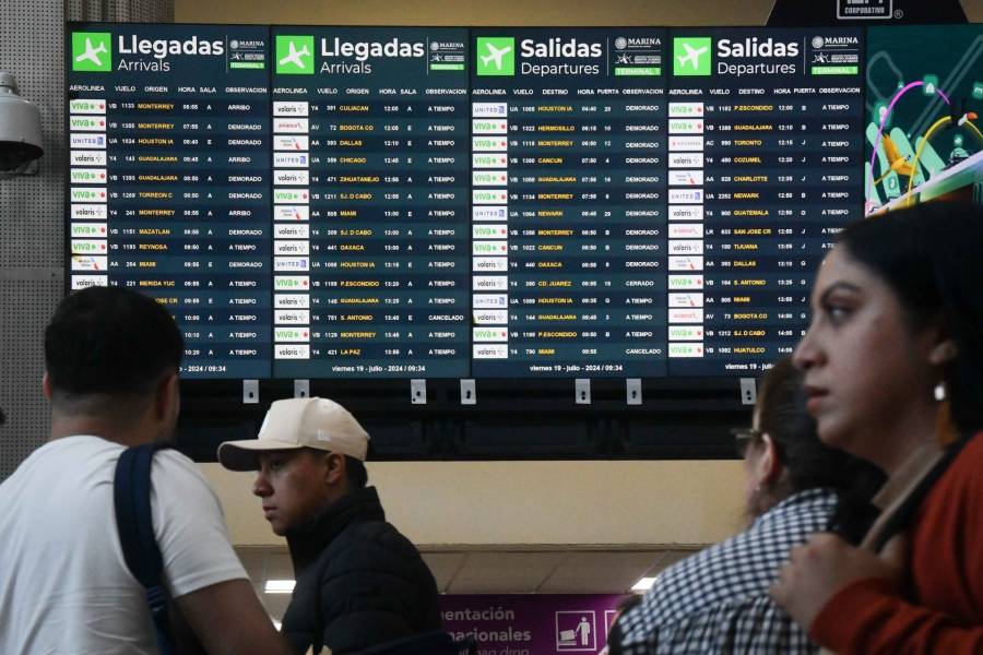 Sistemas de Navegación Aérea funcionan con normalidad tras falla global de Microsoft: SICT