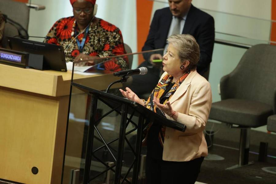 Alicia B&aacute;rcena llama a la comunidad internacional a crear sistemas nacionales de cuidado