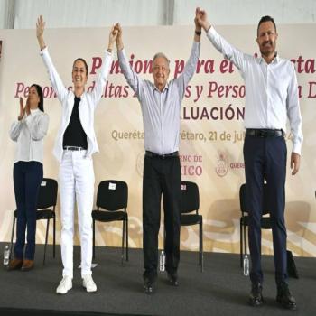 Gobernador de Quer&eacute;taro pasa mal momento ante AMLO y Sheinbaum ¿Qu&eacute; sucedi&oacute;?