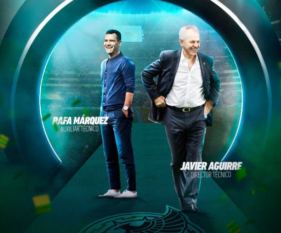 Oficial: Javier Aguirre, nuevo DT de la Selección Mexicana; Rafa Márquez será su auxiliar