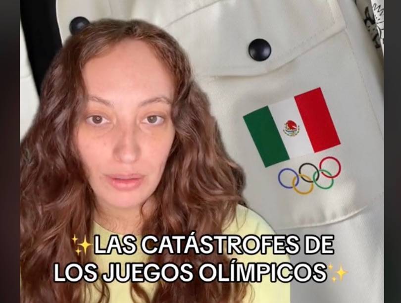 Tiktoker espa&ntilde;ola critica uniformes de los atletas mexicanos que participar&aacute;n en Par&iacute;s 2024