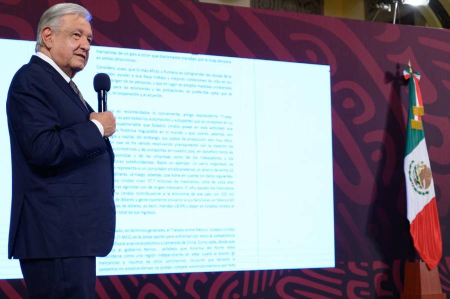 Cerrar frontera México y EU provocaría rebelión en ambos países, advierte AMLO a Trump en misiva