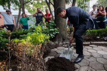 Alistan recursos para rehabilitaci&oacute;n del Parque Minerva en Azcapotzalco