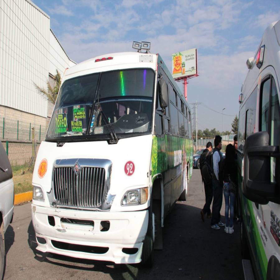 Caen 13 asaltantes de transporte público del Estado de México
