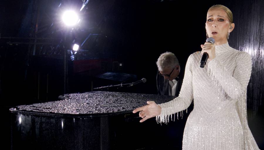 Céline Dion brilla en el cierre de la ceremonia de apertura de París 2024