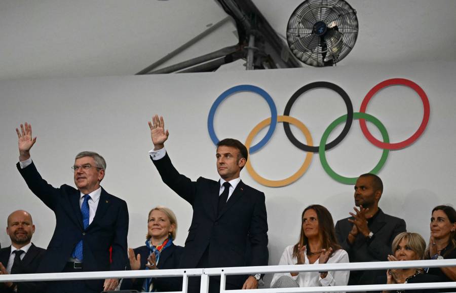 Emmanuel Macron proclama abiertos los Juegos Olímpicos de París 2024