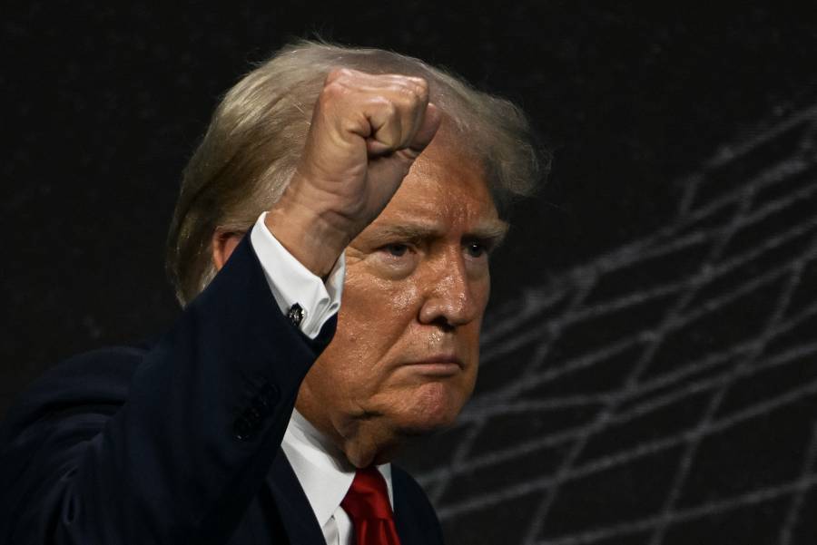 Trump acusa a Harris de antisemitismo en un discurso exagerado